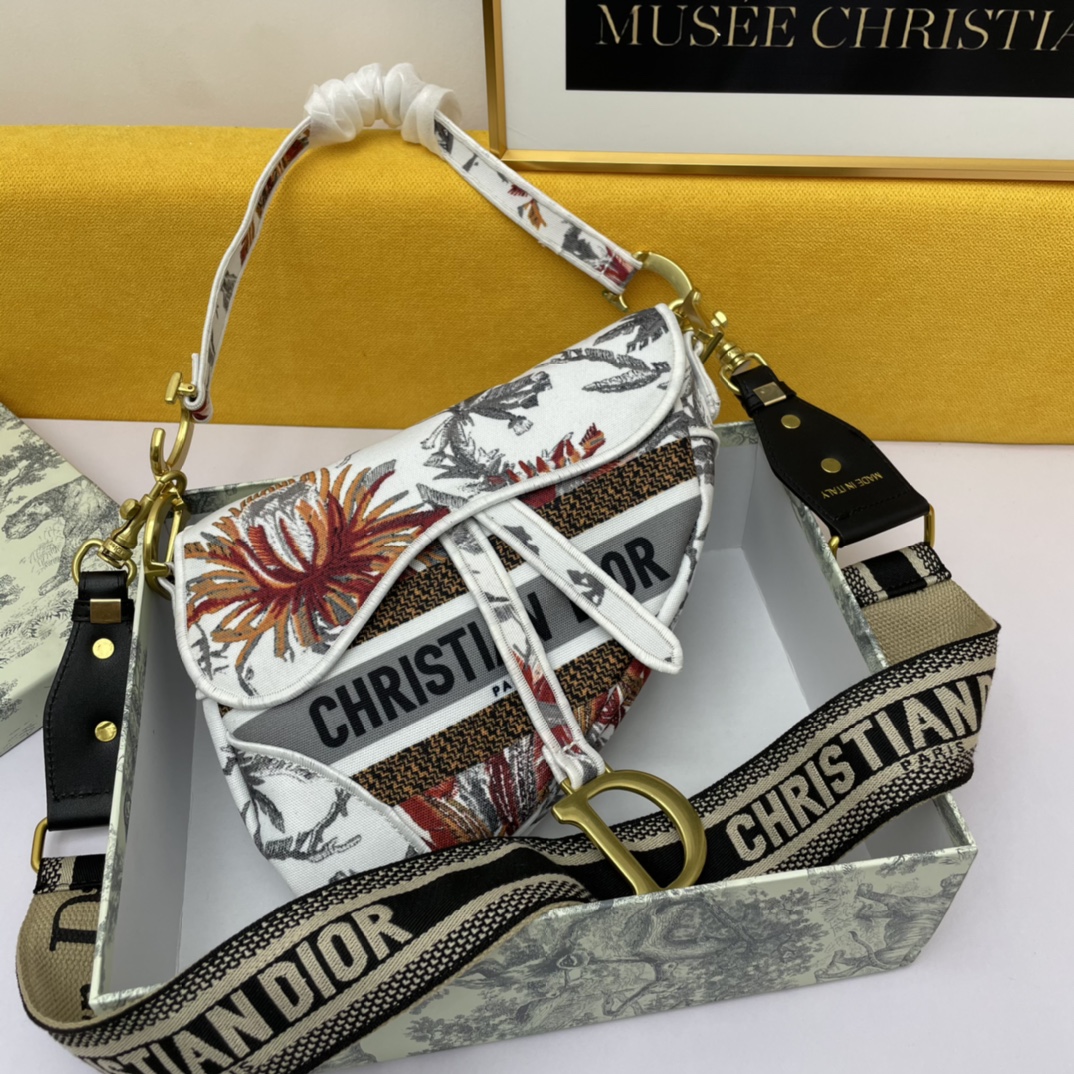 D*ior Top Bag 24*6*18cm