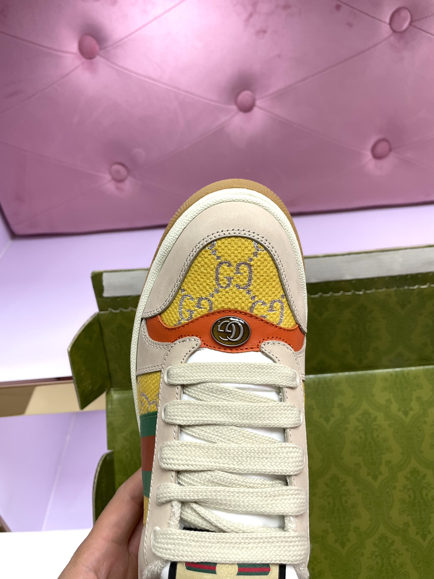 Men Women G*ucci Top Sneaker