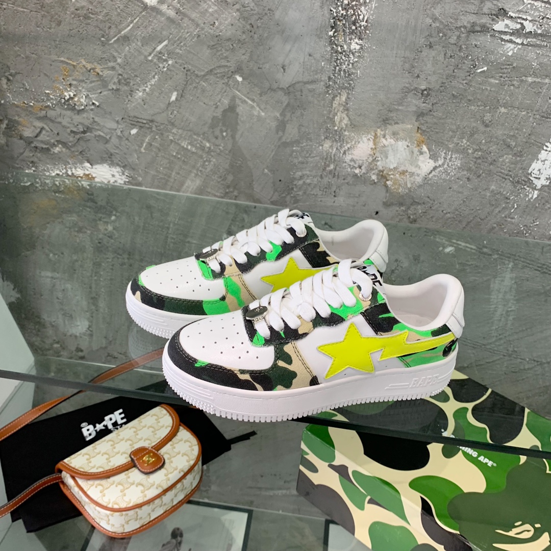 Men Women B*ape Top Sneaker