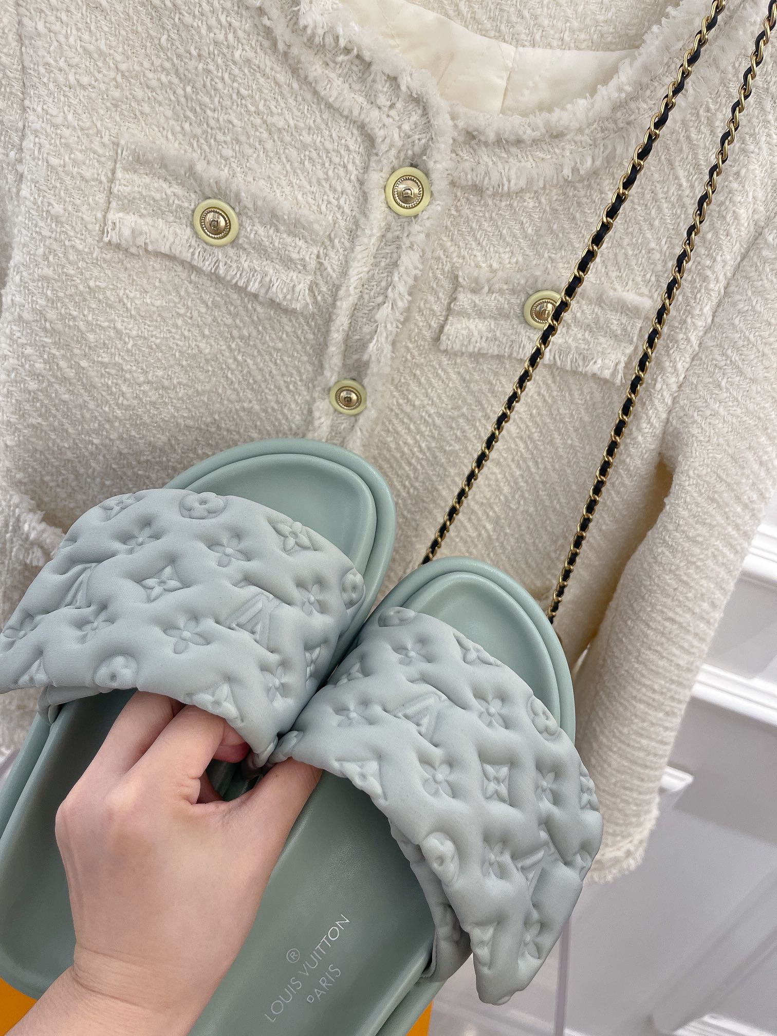 Men Women L*ouis V*uitton Top Sandals