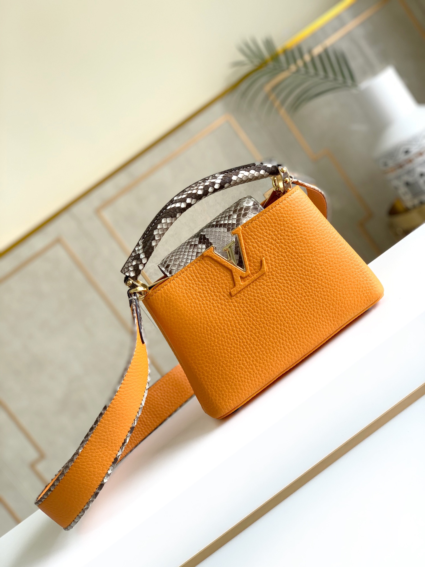 L*ouis V*uitton Top Bag 21x14x8cm