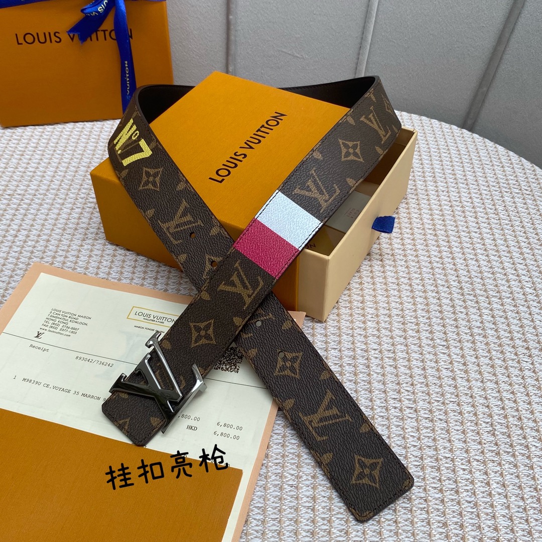 L*ouis V*uitton Belts Top Quality 40MM