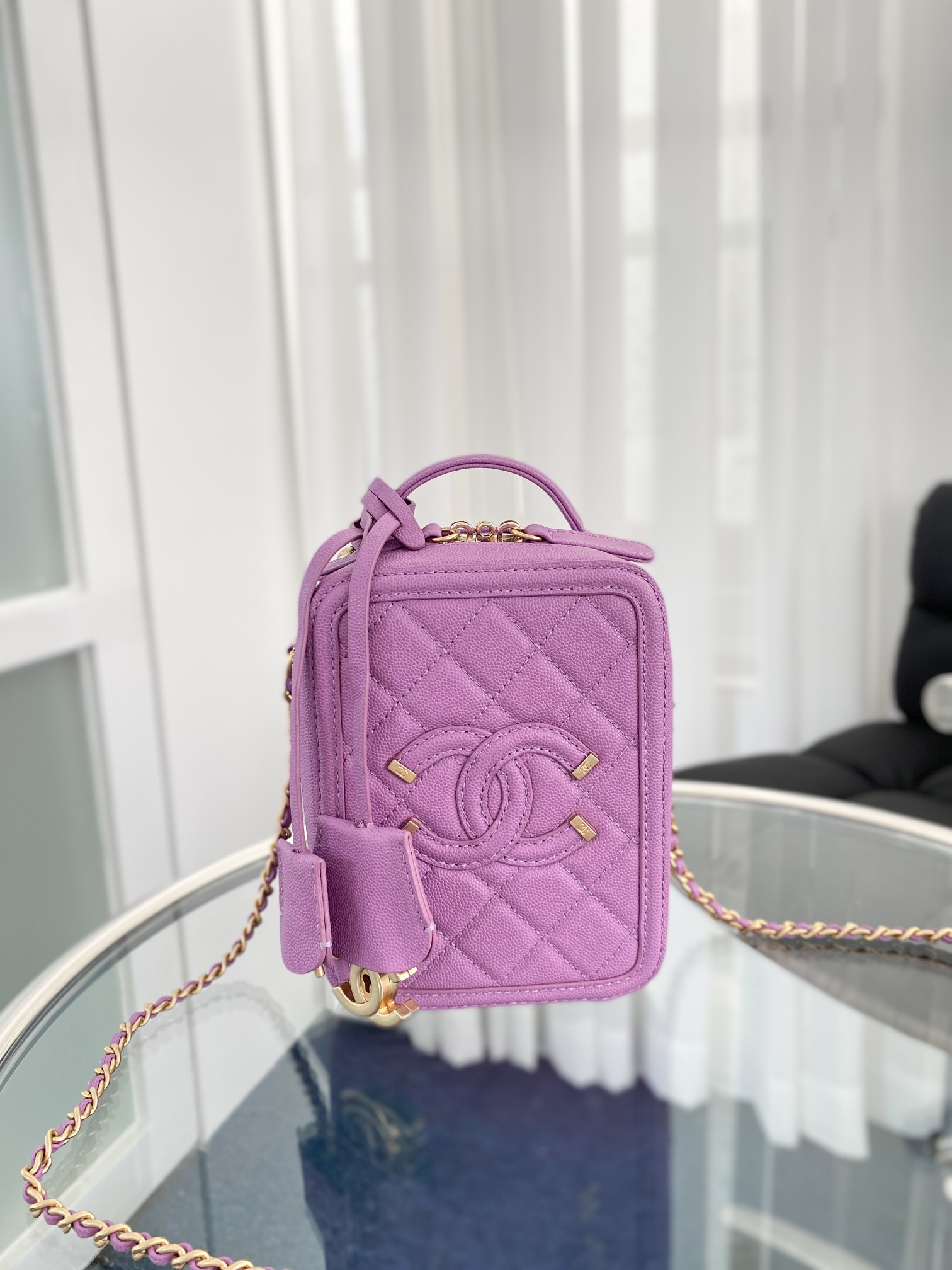 C*hanel Bag Top Quality 17*13*7*cm