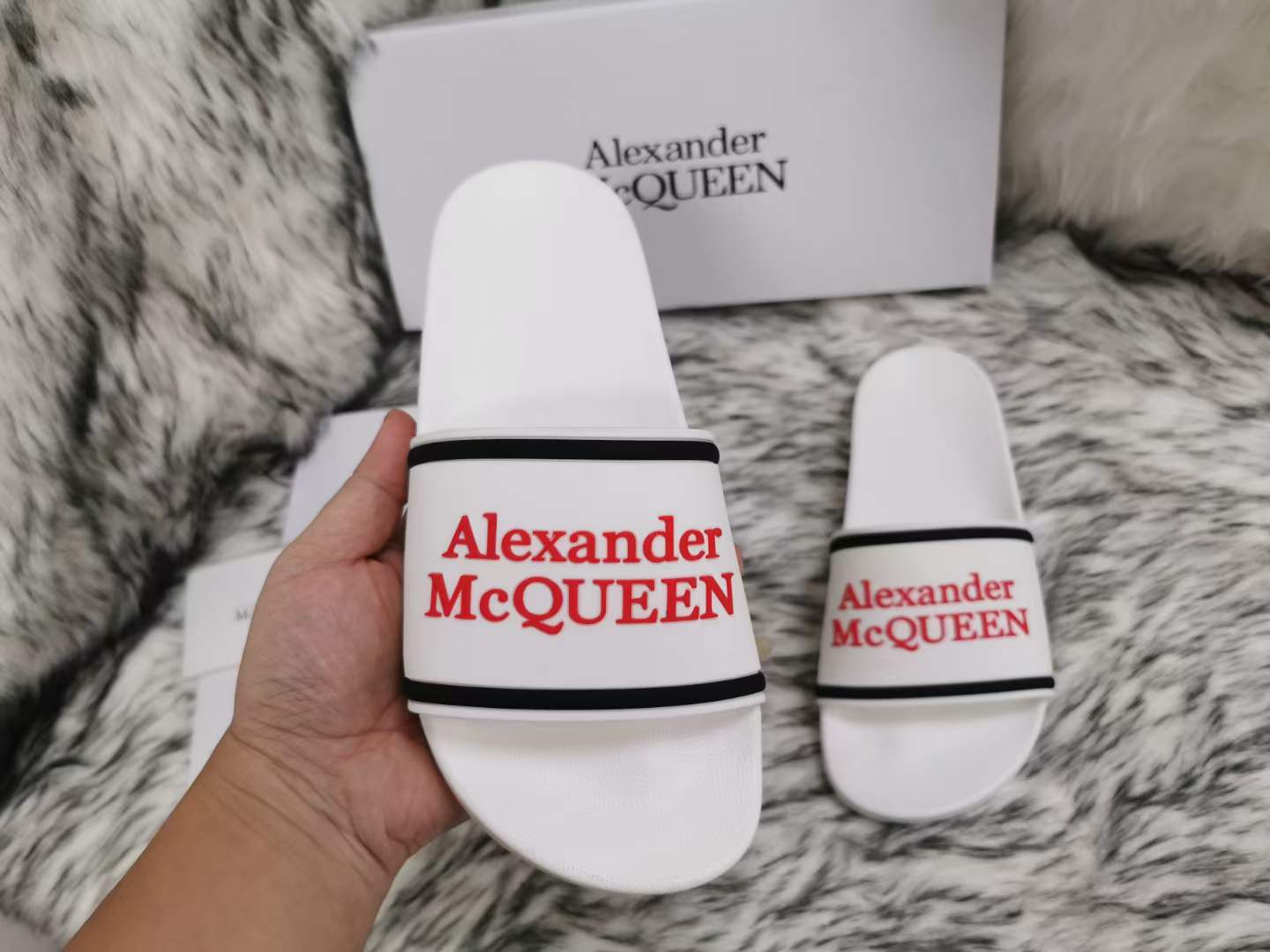 Women A*lexander M*cqueen Top Sandals