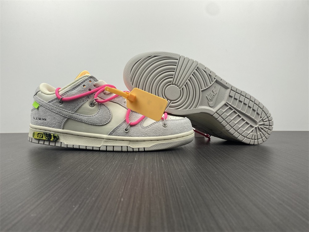 from O*ff-W*hite x Nike Dunk Low