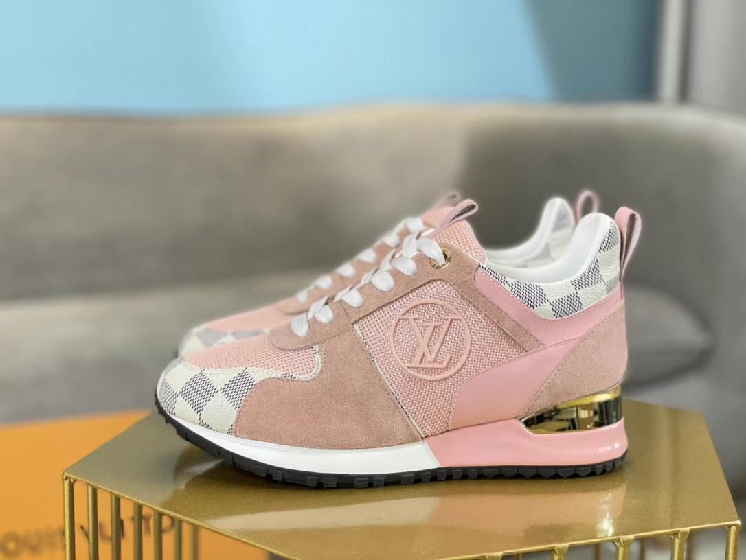 Women L*ouis V*uitton Run Away Top Sneaker