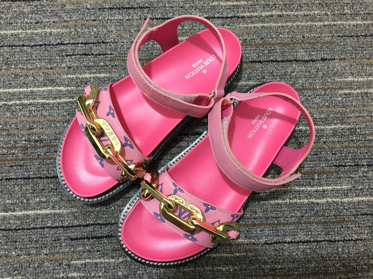 Women L*ouis V*uitton Top Sandals