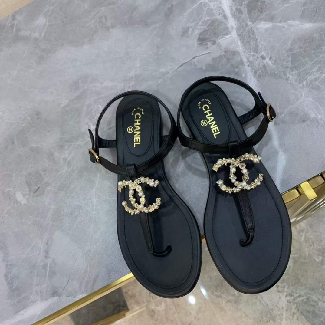 Women C*hanel Top Sandals