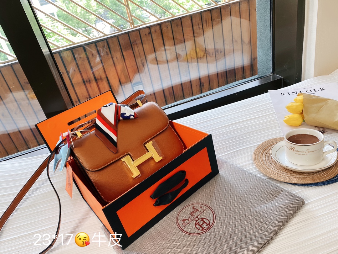 H*ermes Top Bag 23*17CM