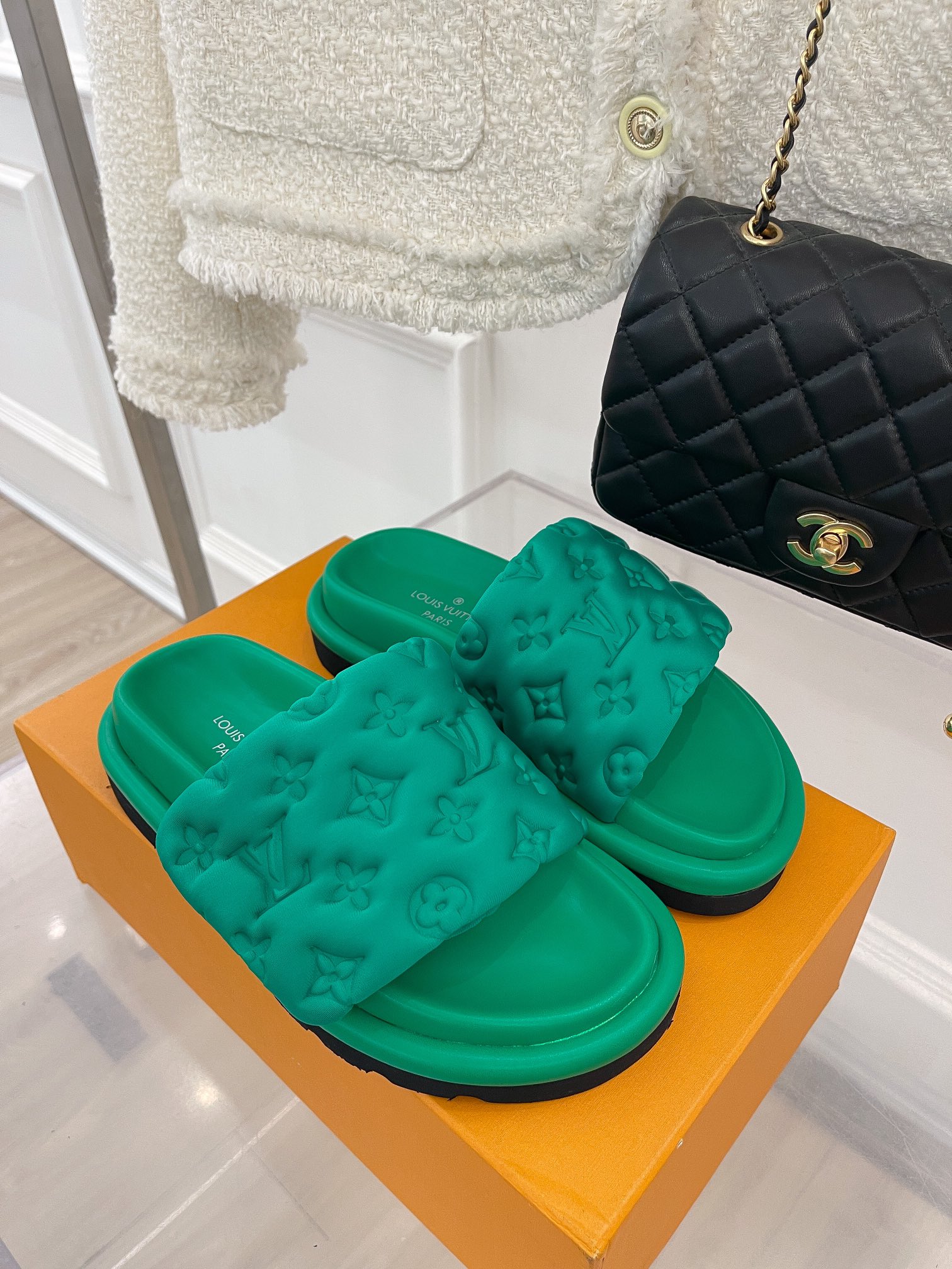 Men Women L*ouis V*uitton Top Sandals