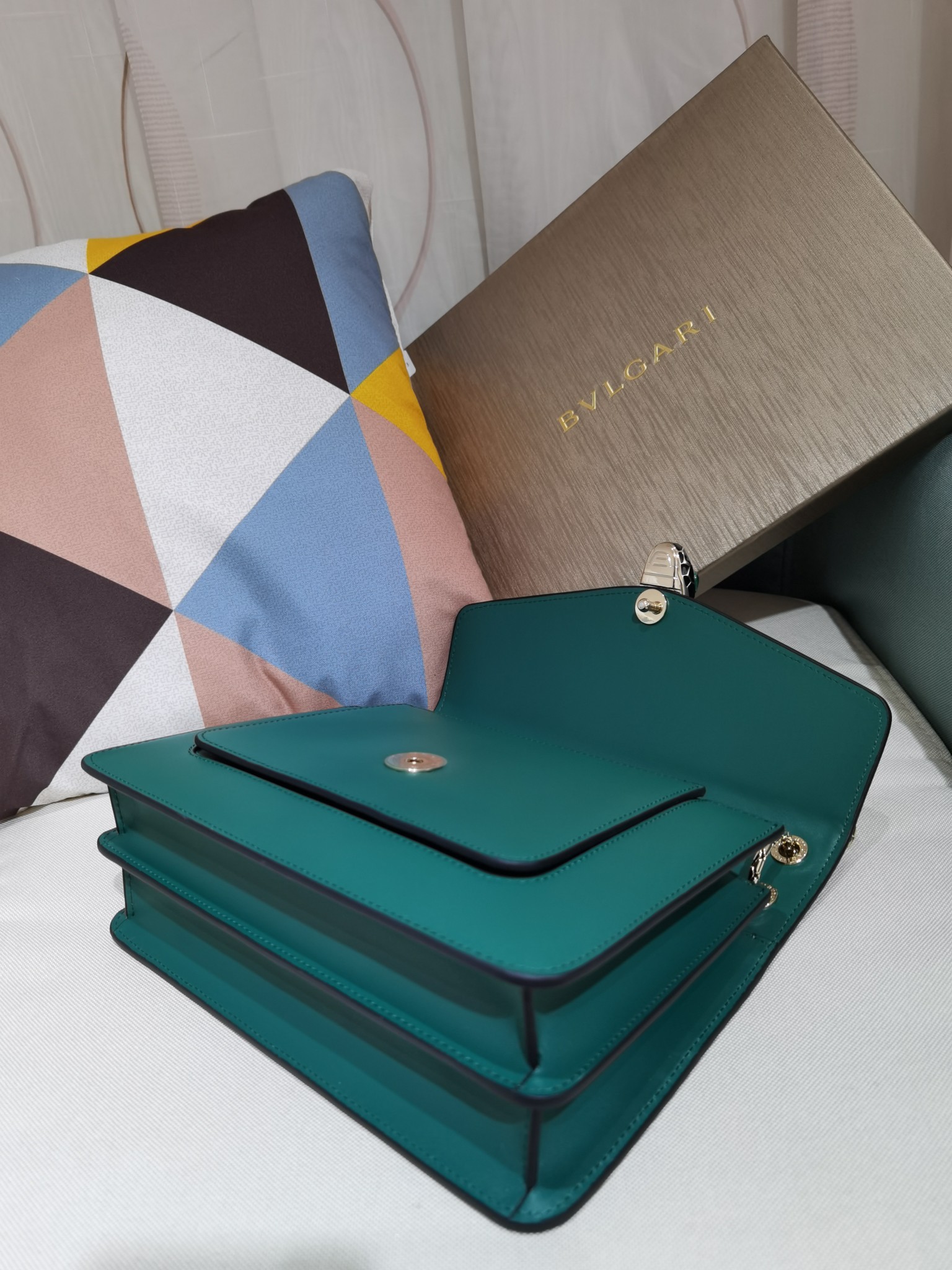 B*vlgari Top Bag 24.5*7*16cm