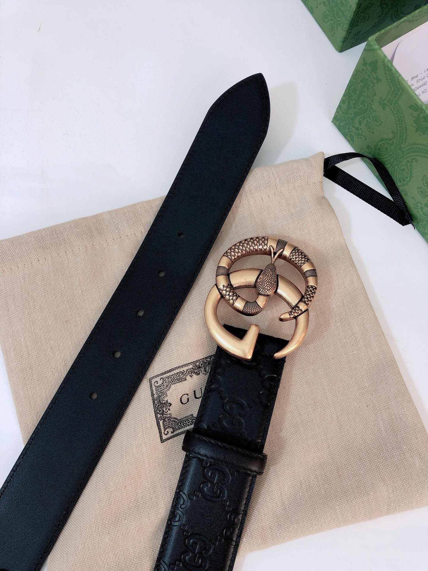 G*ucci Belts Top Quality 40MM