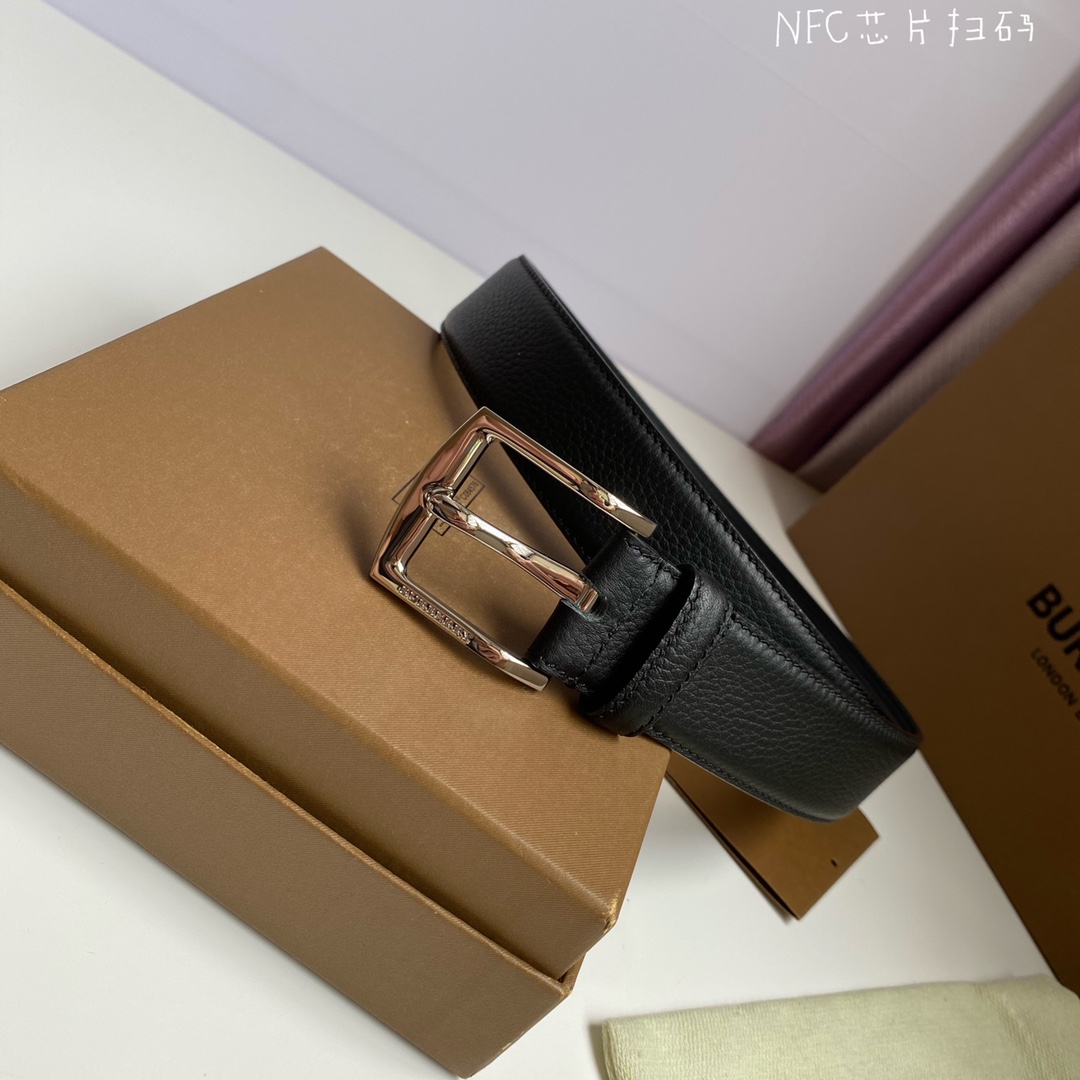 B*urberrry Belts Top Quality 35mm