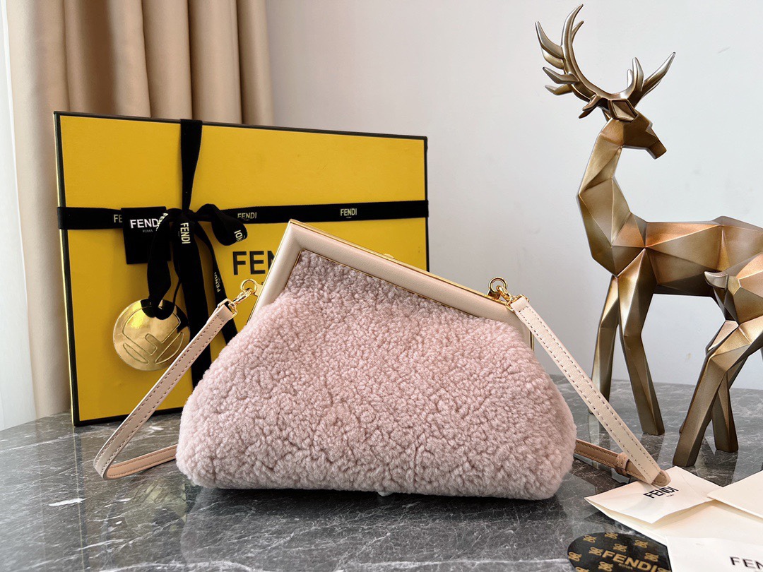 F*endi Bag Top Quality 25*9*18CM