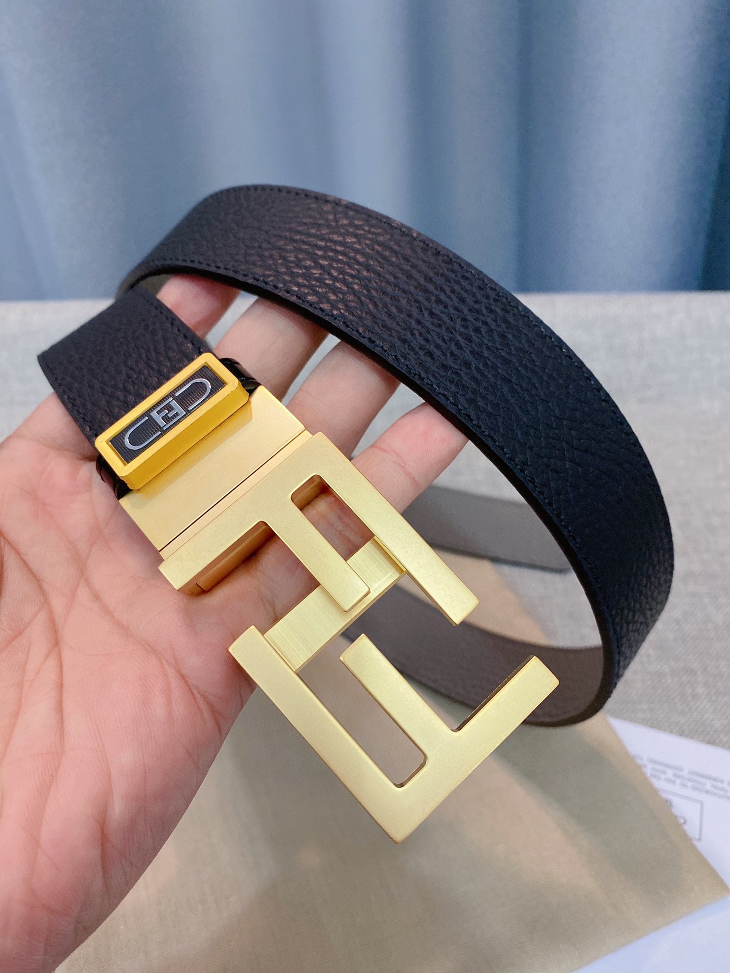 F*endi Belts Top Quality 34MM
