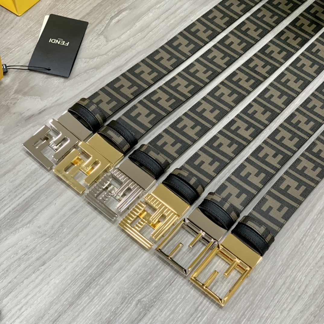 F*endi Belts Top Quality 40MM