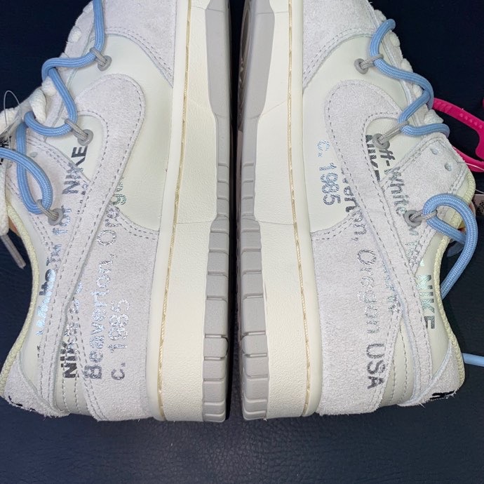 from O*ff-W*hite x Nike Dunk Low