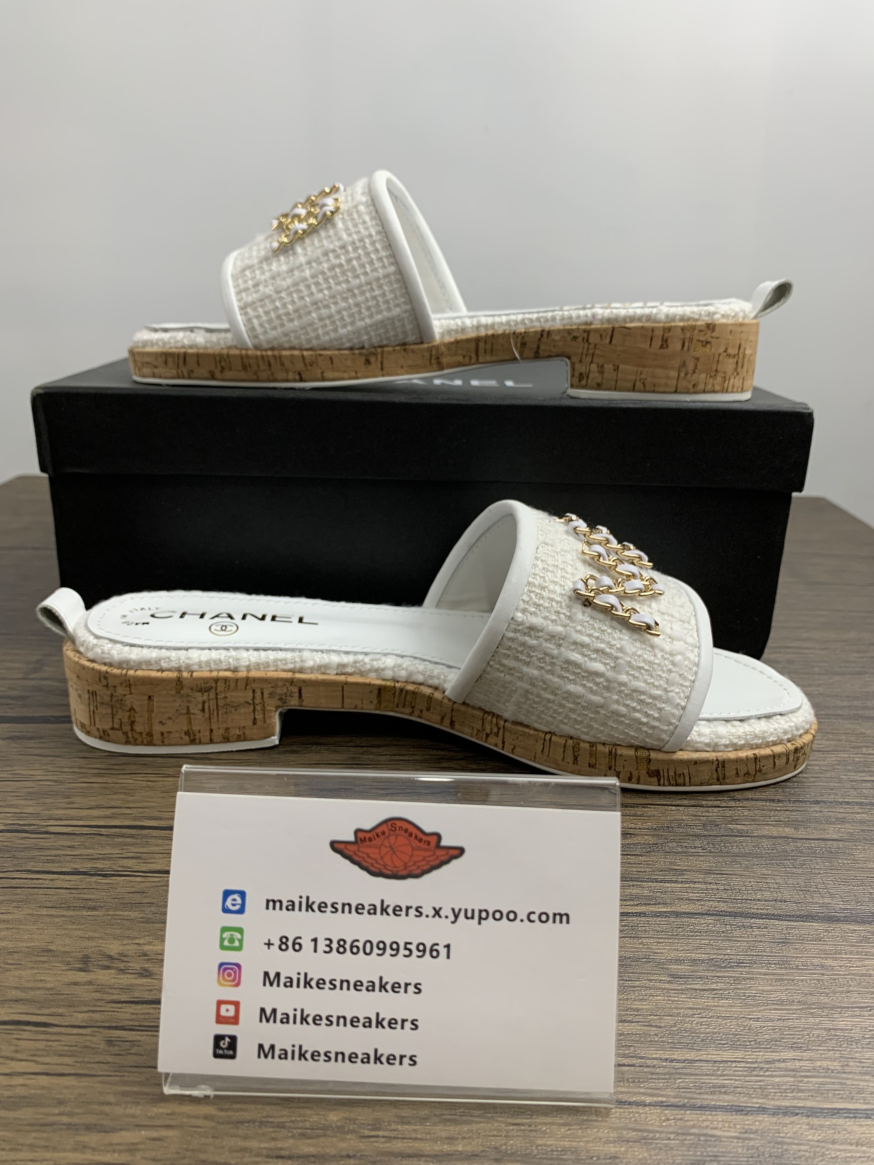 2022 Women C*hanel Top Sandals