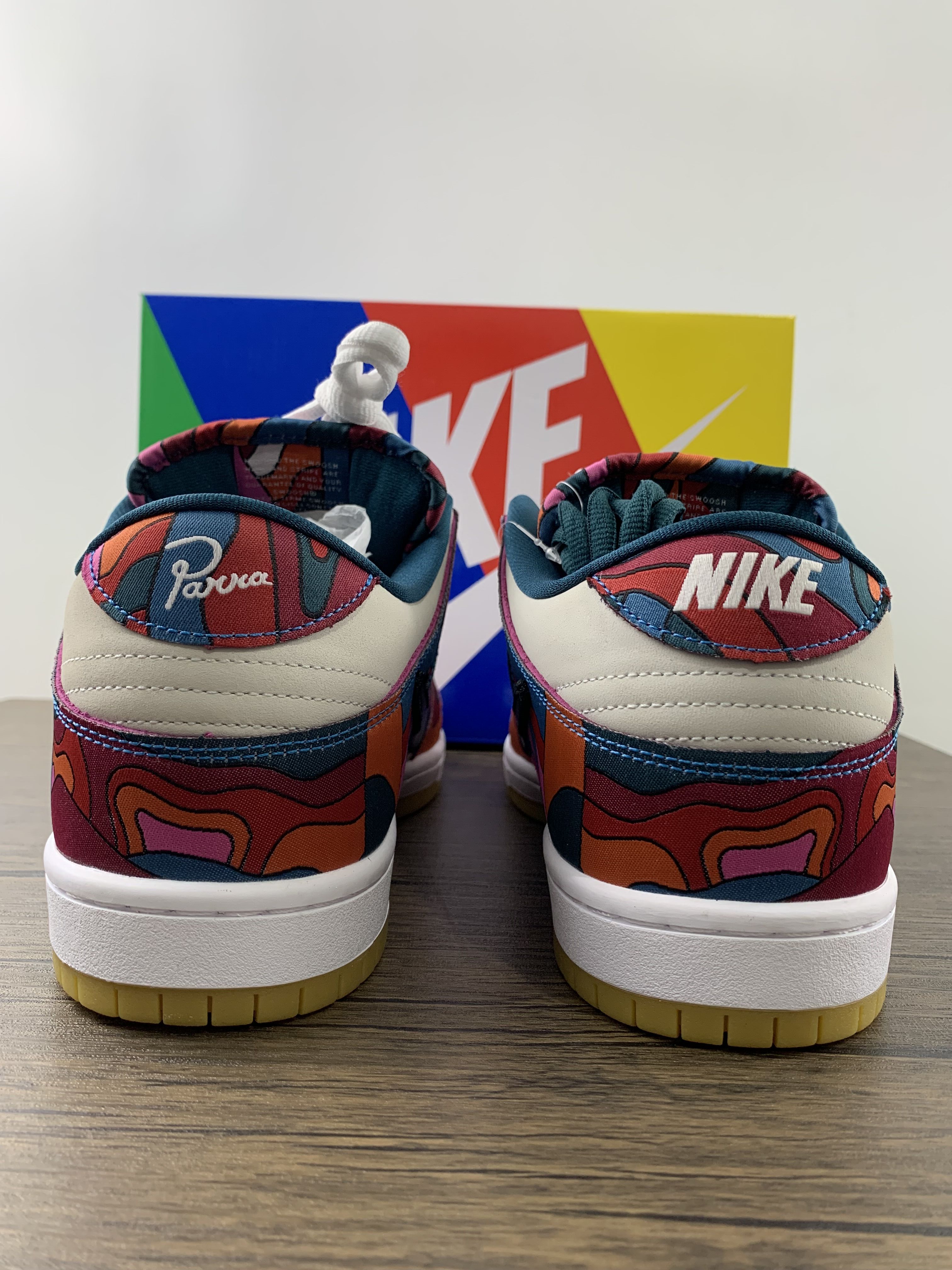 from Parra x NiKe SB Dunk Low Abstract Art
