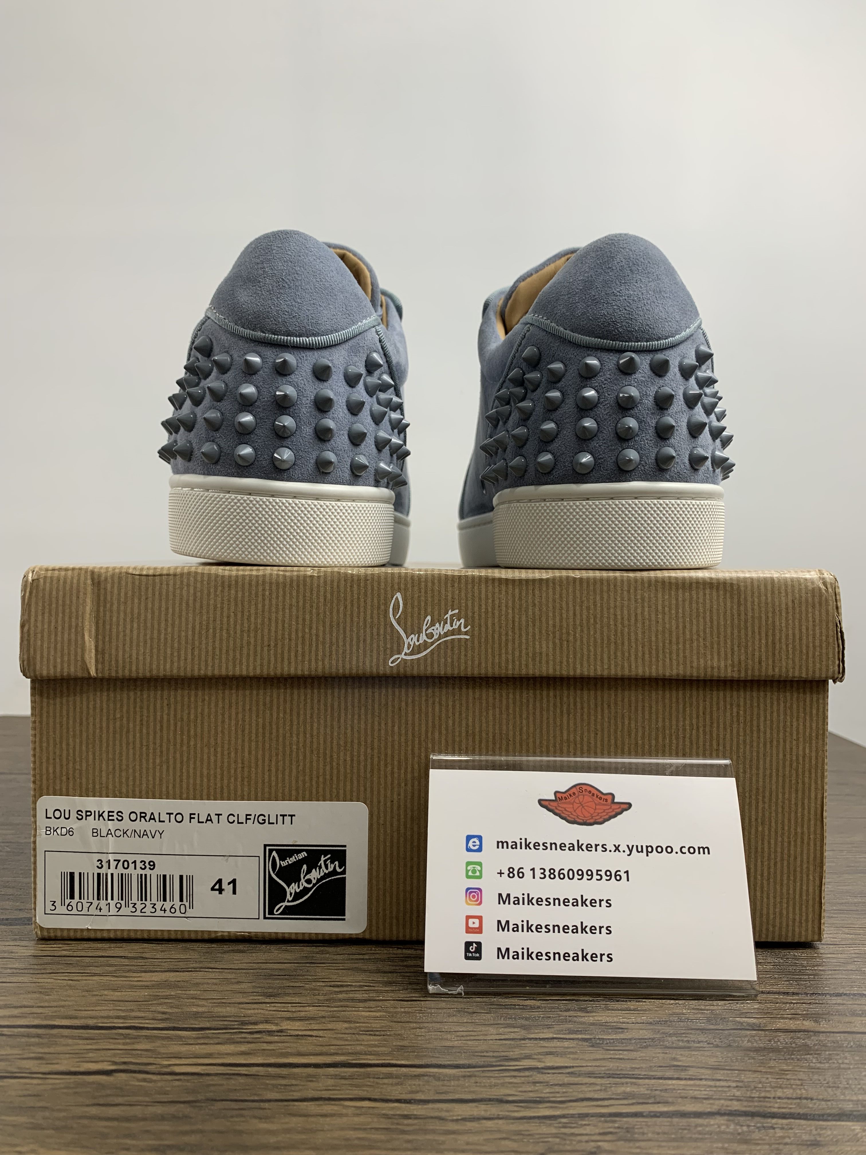 Christian ·Louboutin men women TOP sneakers