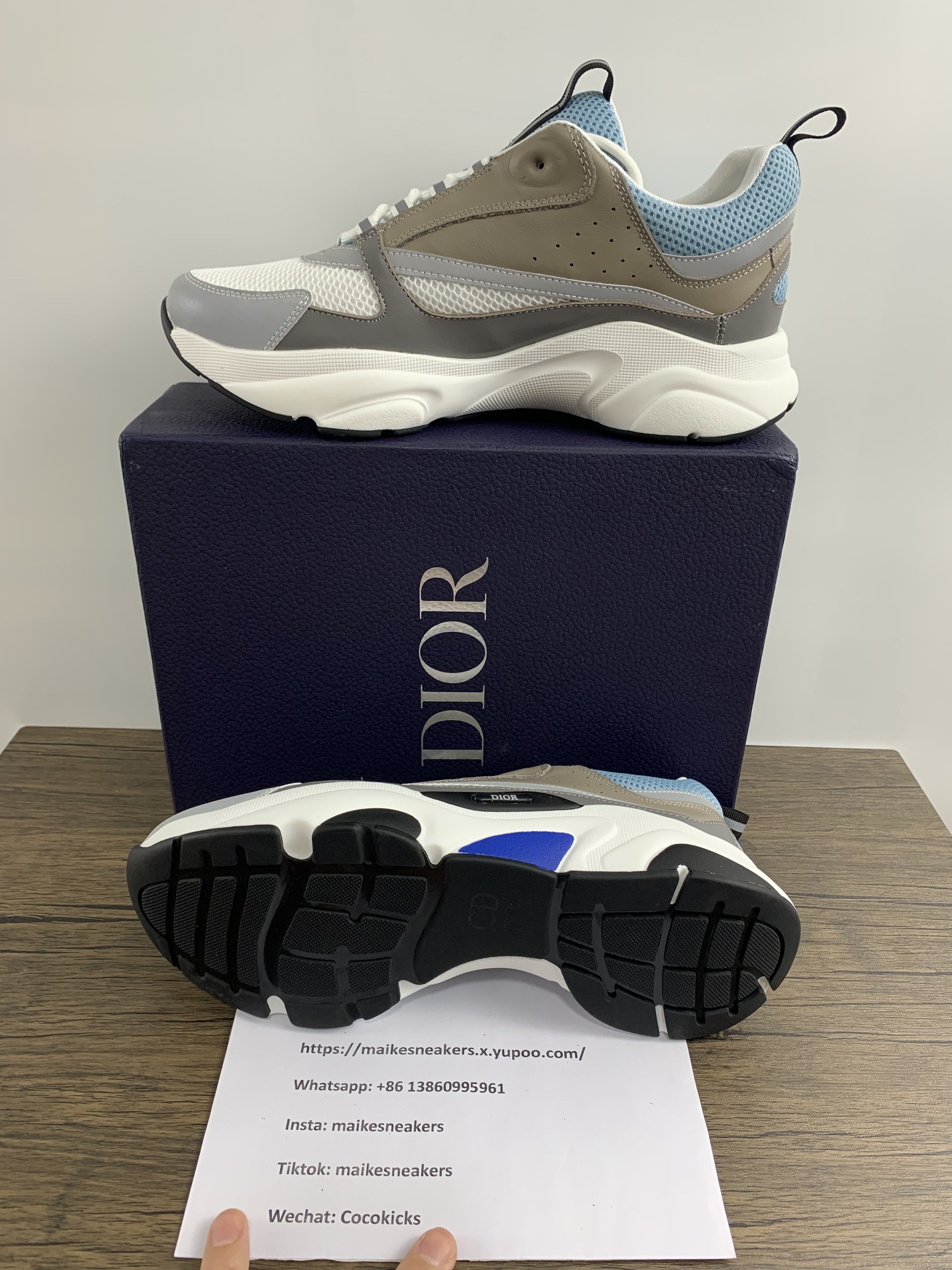 Copy Men Women D*ior b22 Top Sneaker