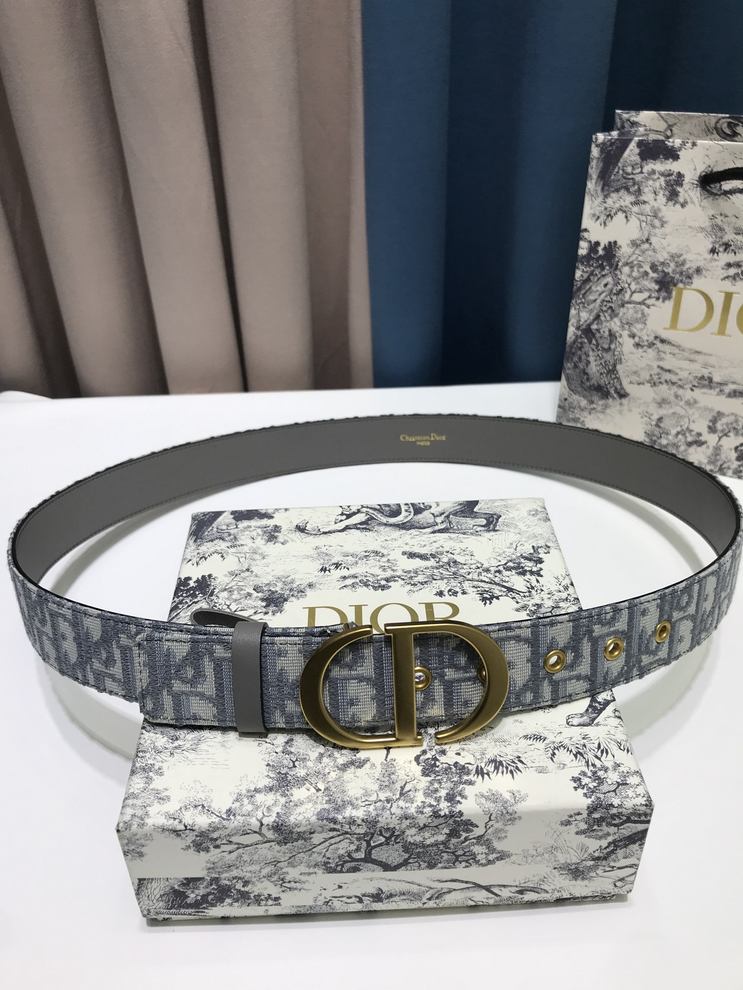 D*ior Belts Top Quality 35MM