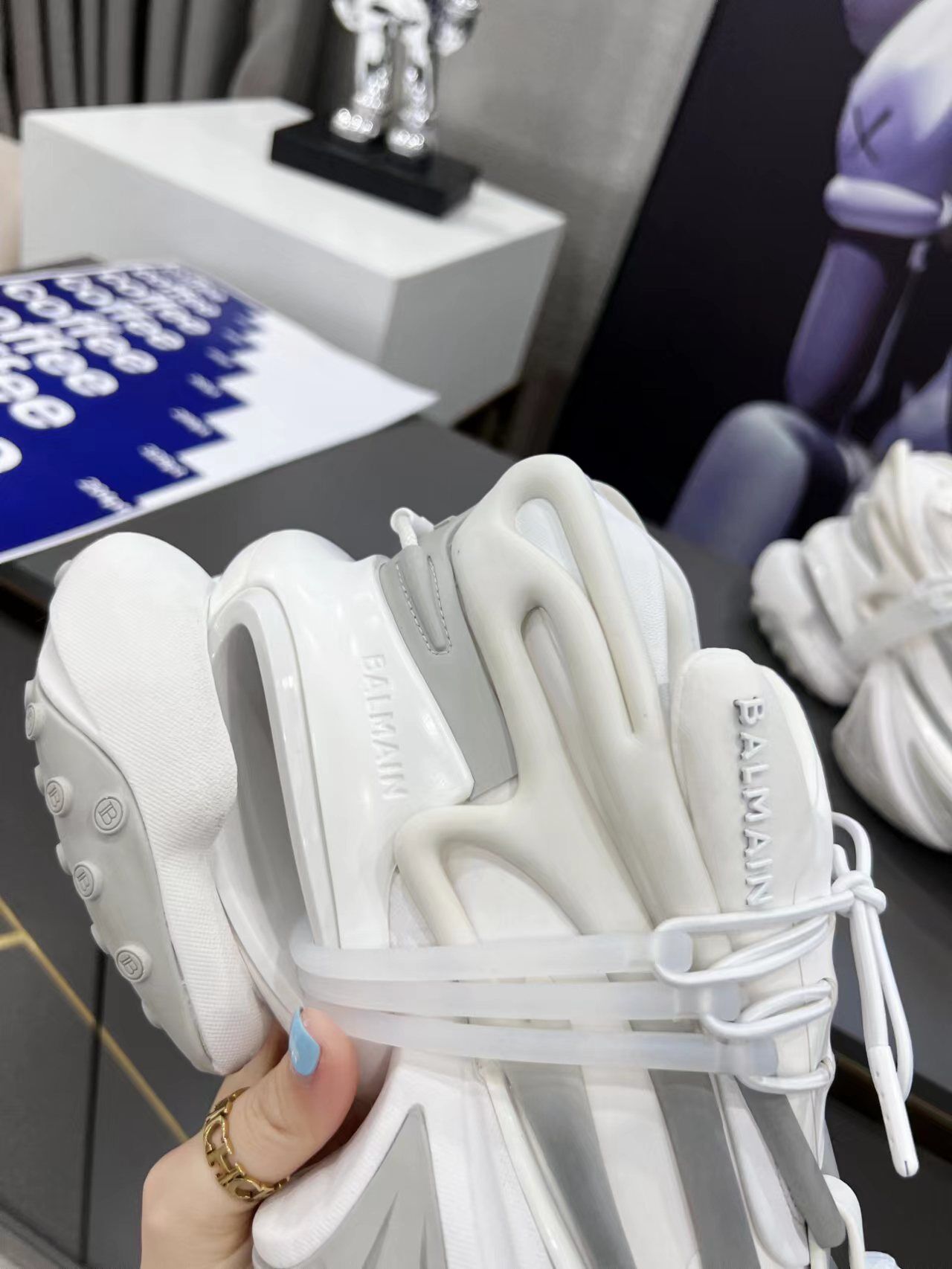 Men Women B*almain Top Quality Sneaker