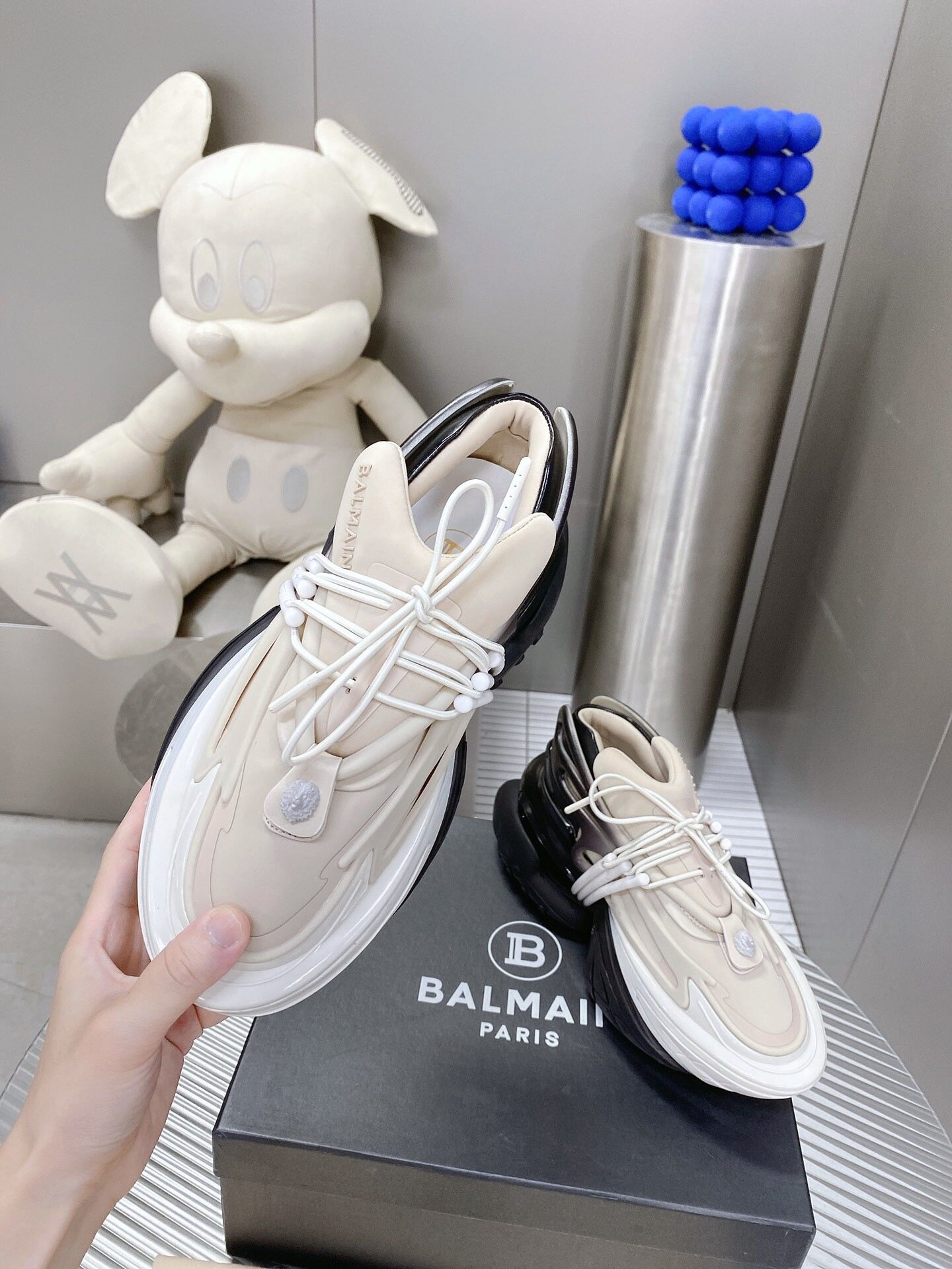 Men Women B*almain Top Quality Sneaker
