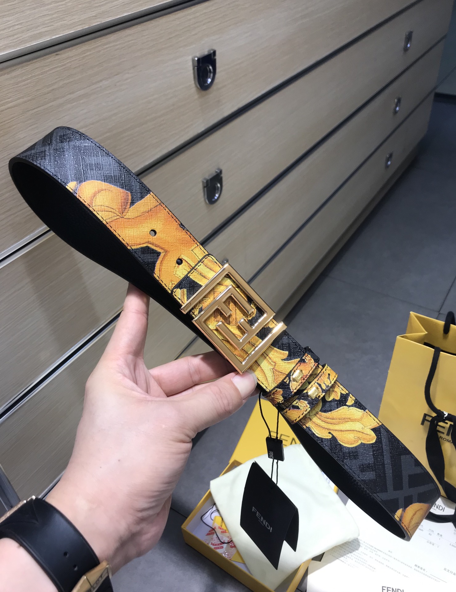 F*endi Belts Top Quality 40MM