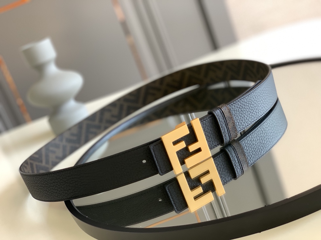 F*endi Belts Top Quality 35MM