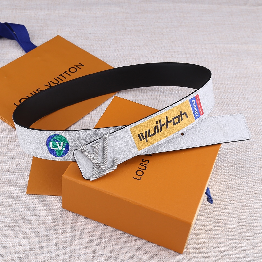 L*ouis V*uitton Belts Top Quality 40MM