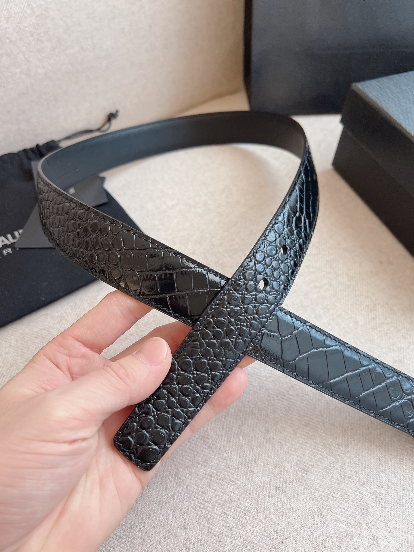 Y*SL Belts Top Quality 30MM