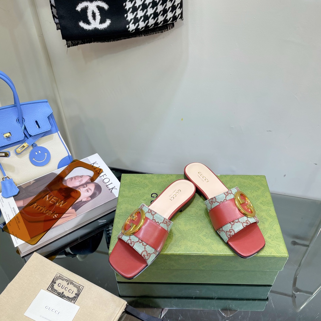 Women G*ucci Top Sandals