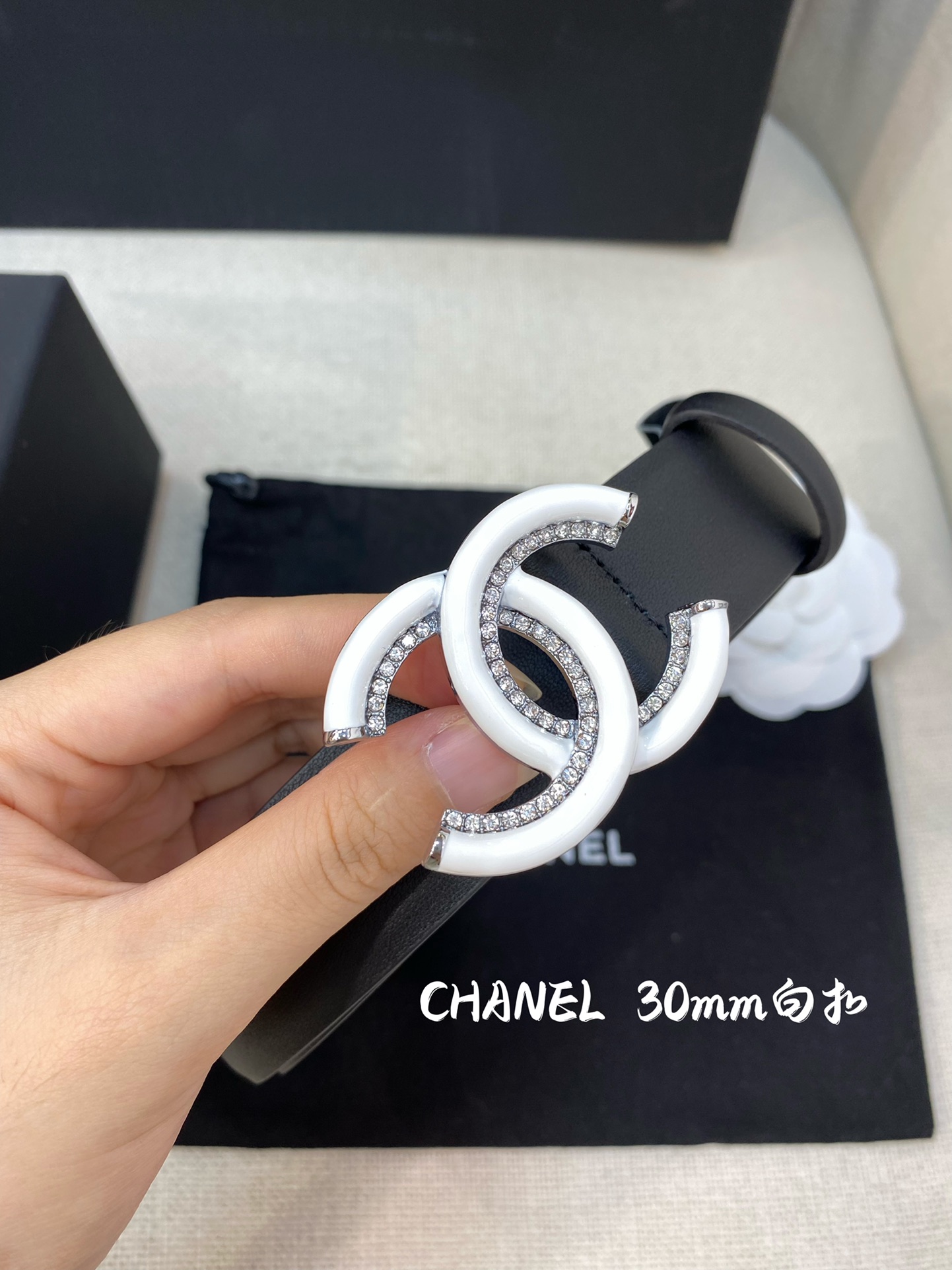 C*hanel Belts Top Quality 30MM