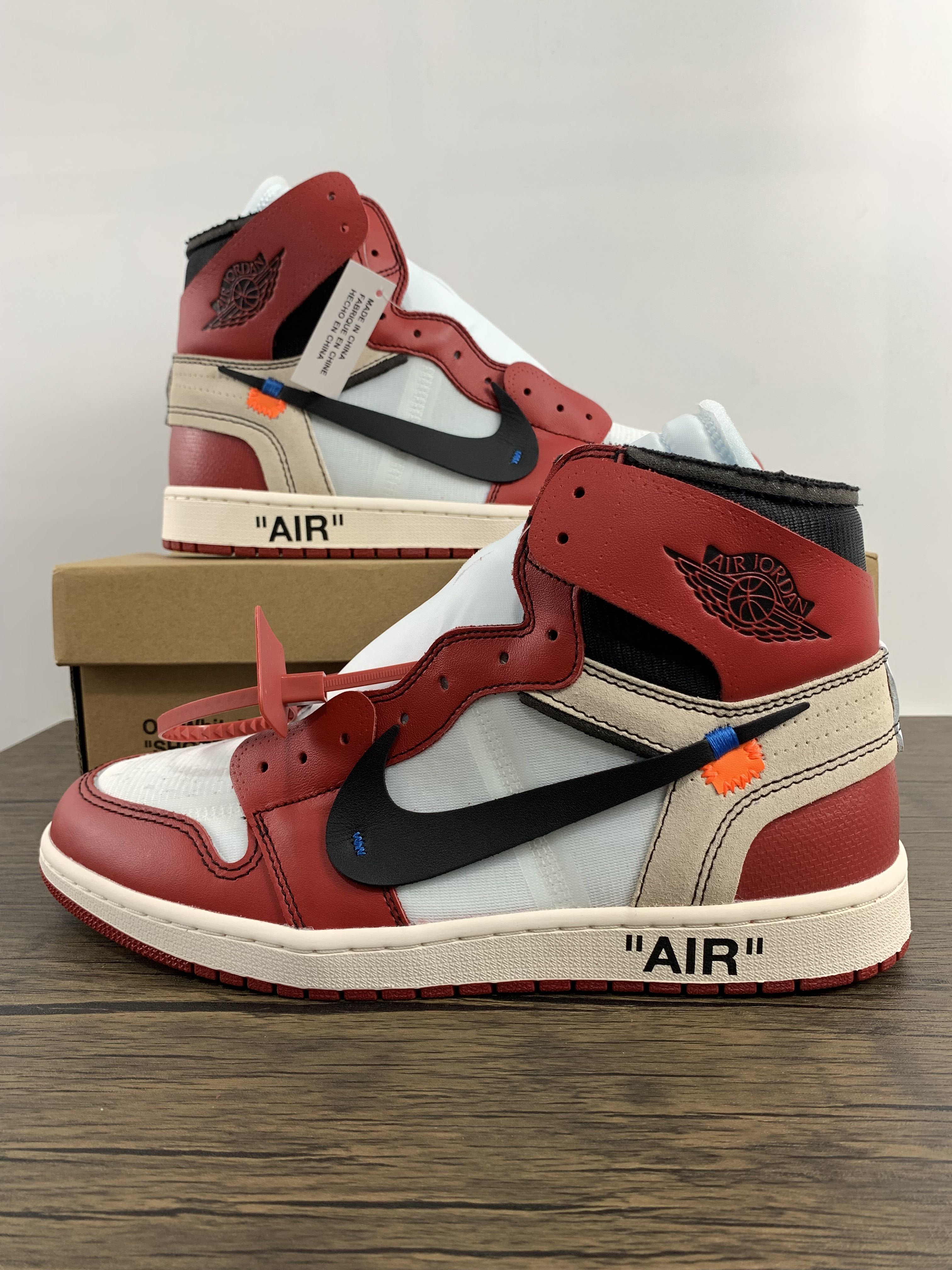 OFF WHITE x Air Jordan 1 aj1 ow High