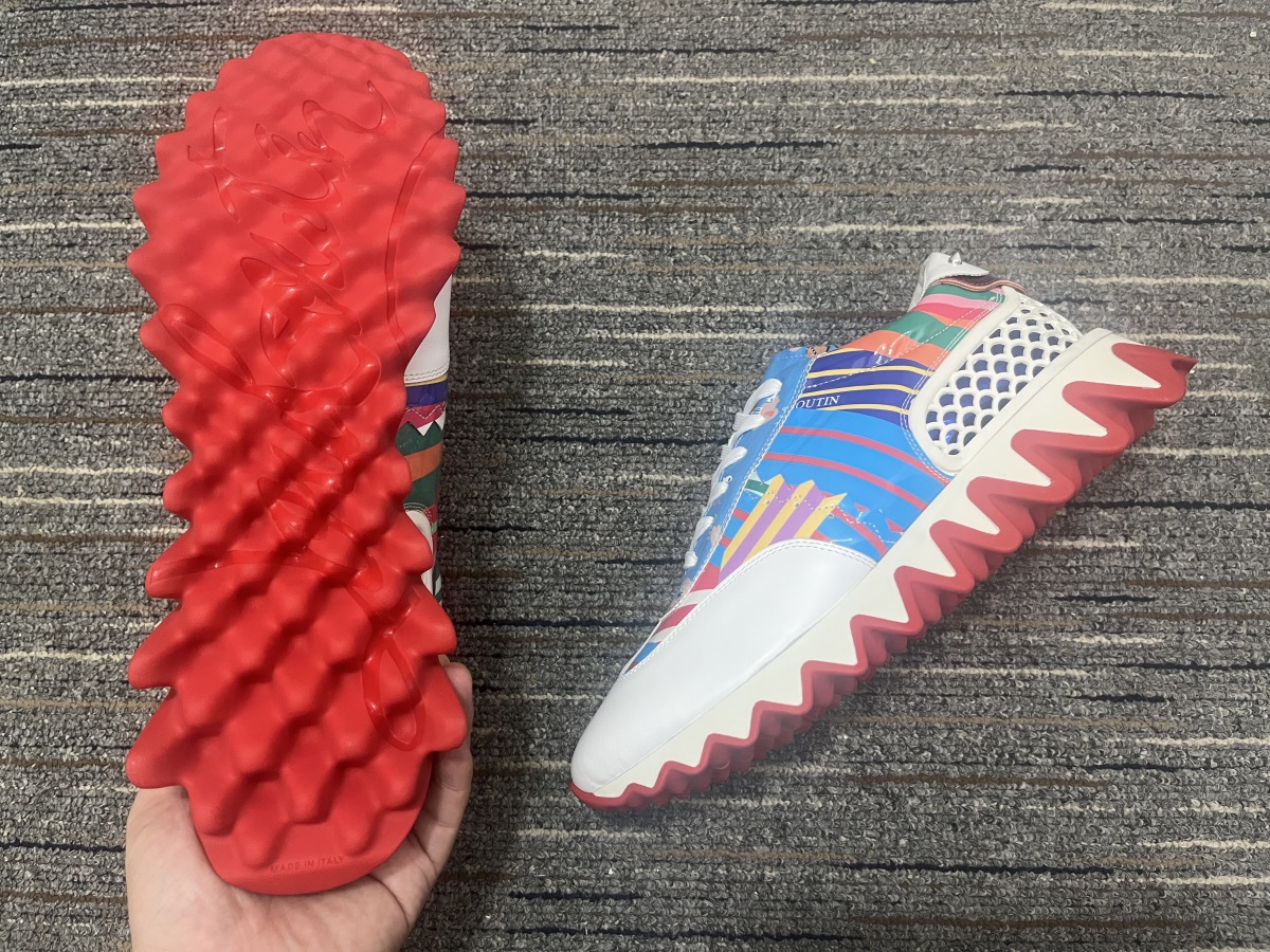 Men Women C*hristian L*ouboutin Top Sneakers