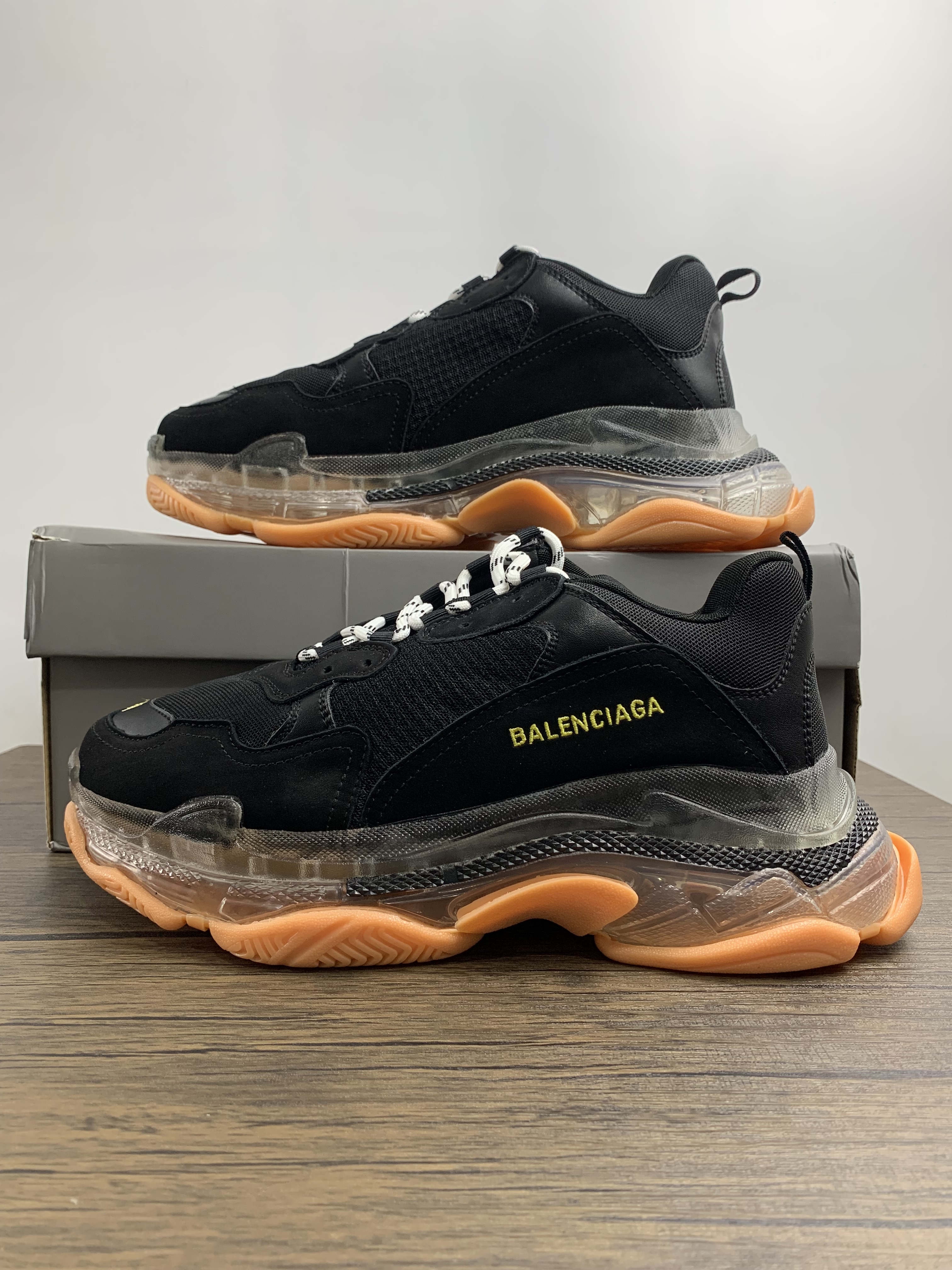 Women men B*alenciaga Top Sneakers