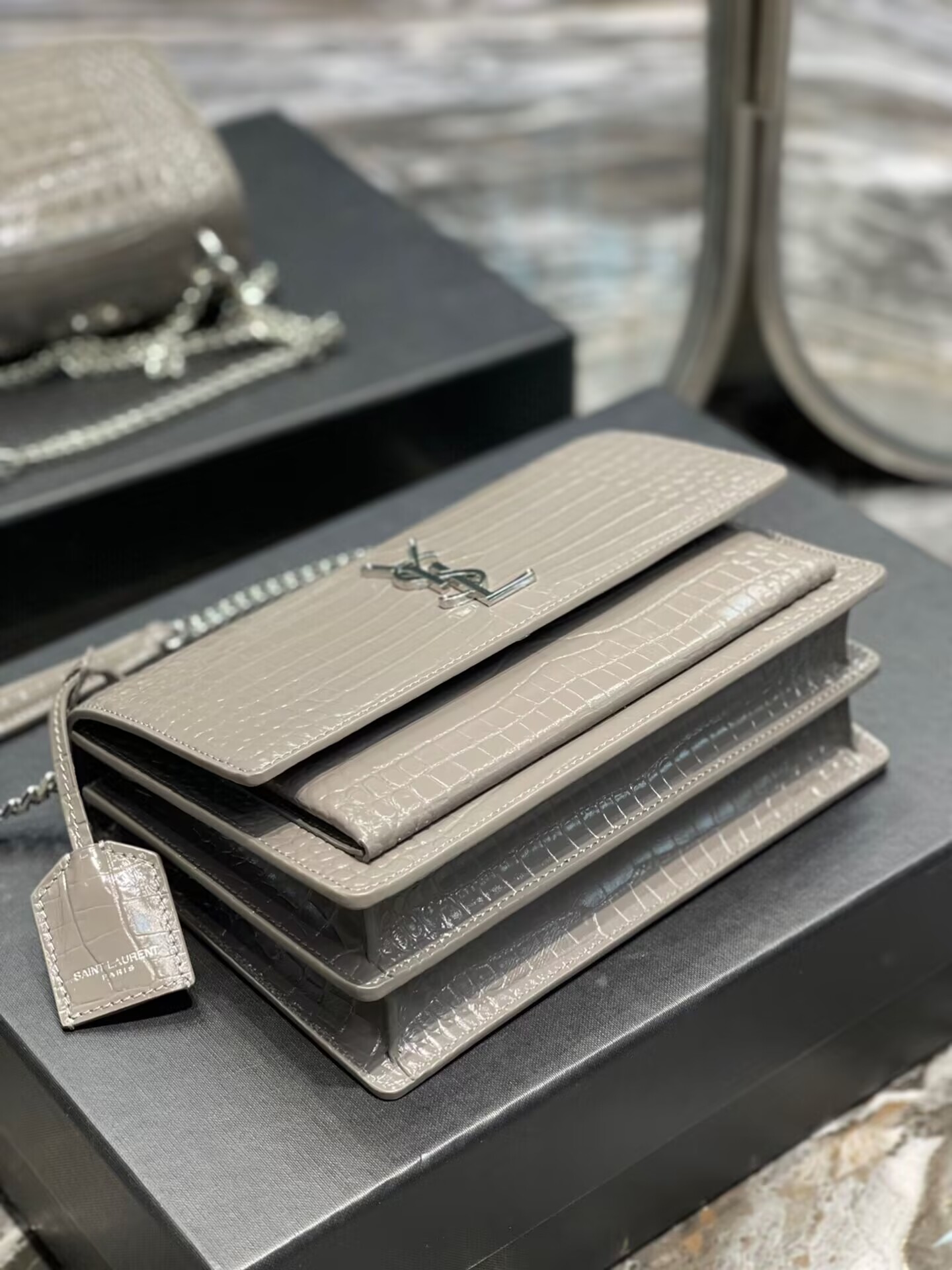 Y*SL Bag Top Quality 22*8*16CM