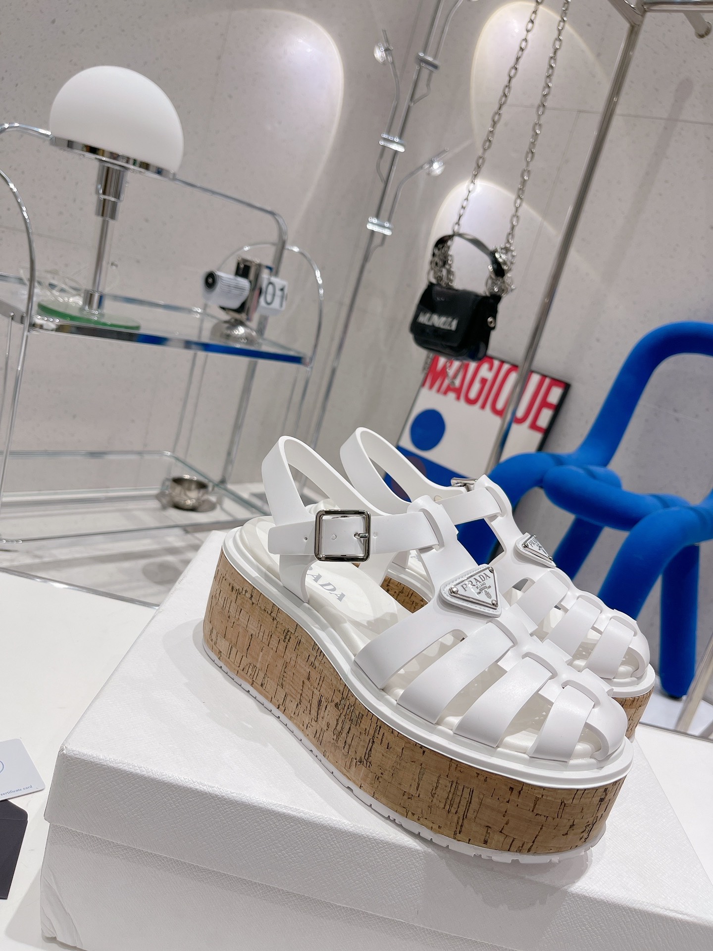 Women P*rada Top Quality Sandals