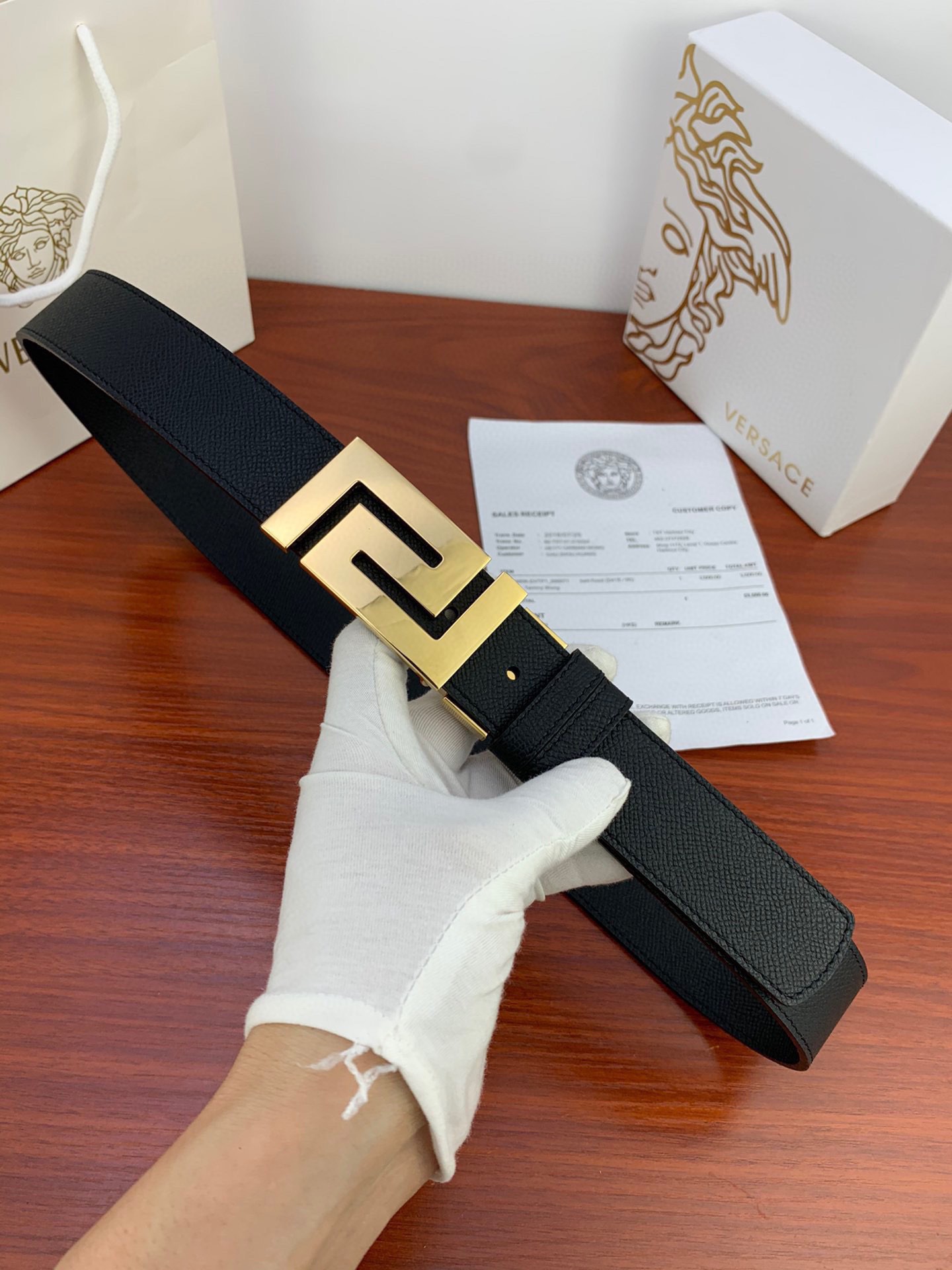 V*ersace Belts Top Quality 35MM