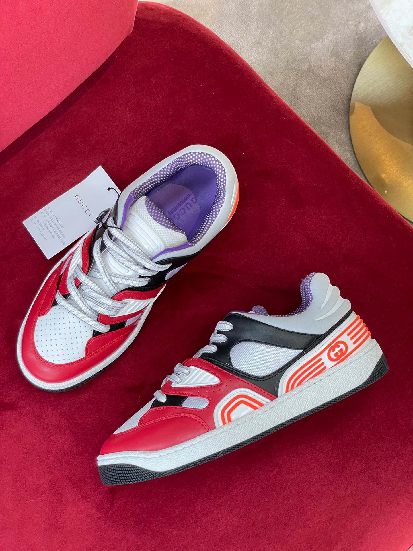 Men Women G*ucci Top Sneaker