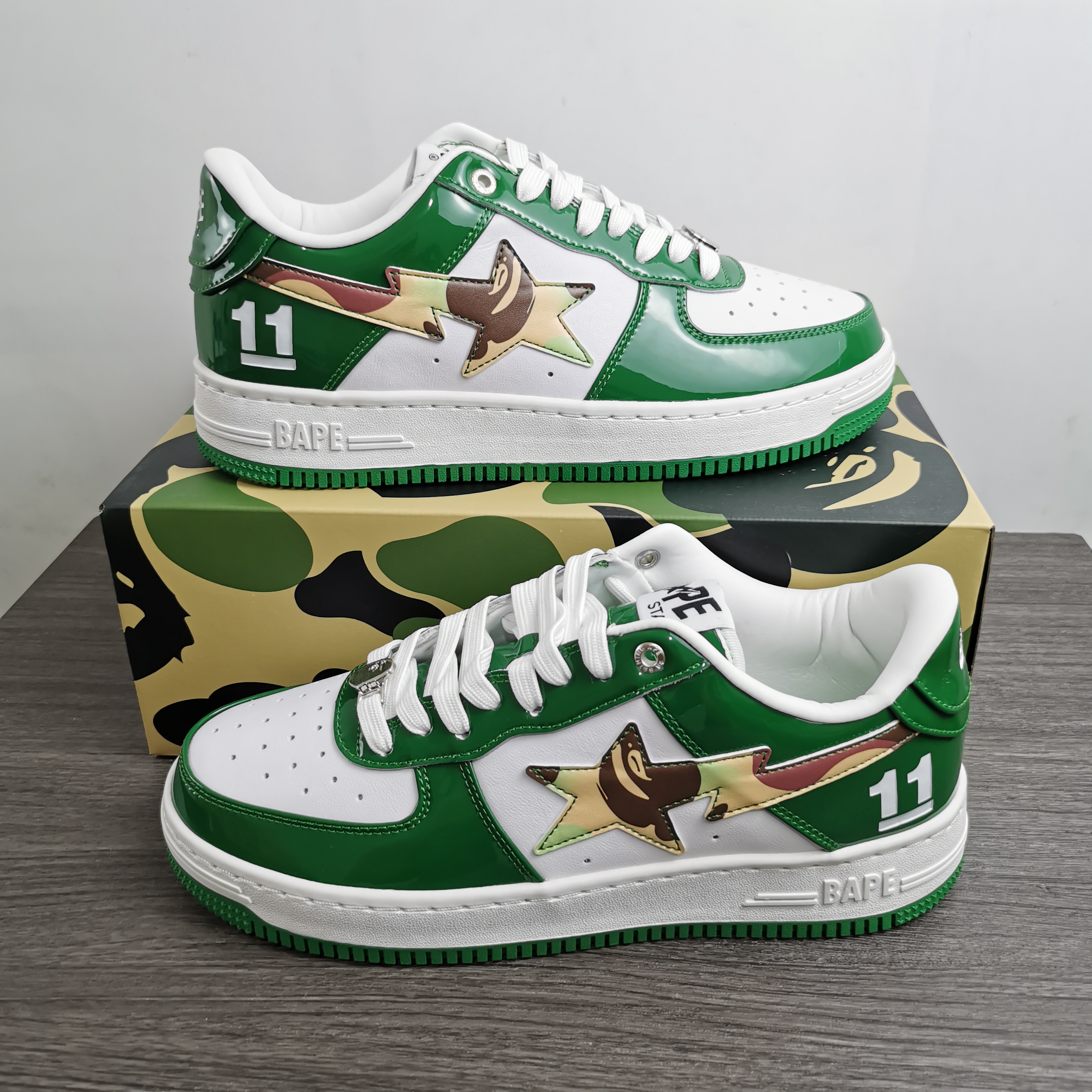 Men Women B*ape Top Sneaker