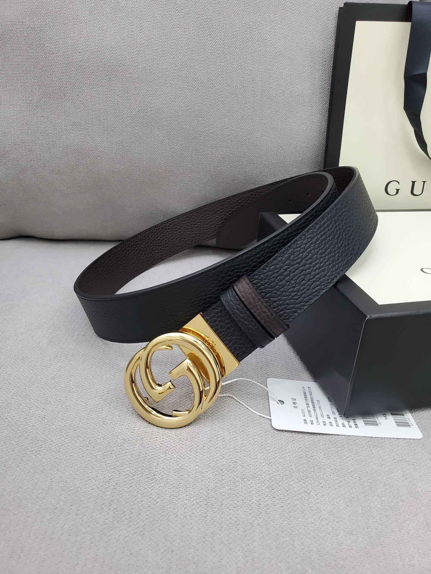 G*ucci Belts Top Quality 38MM