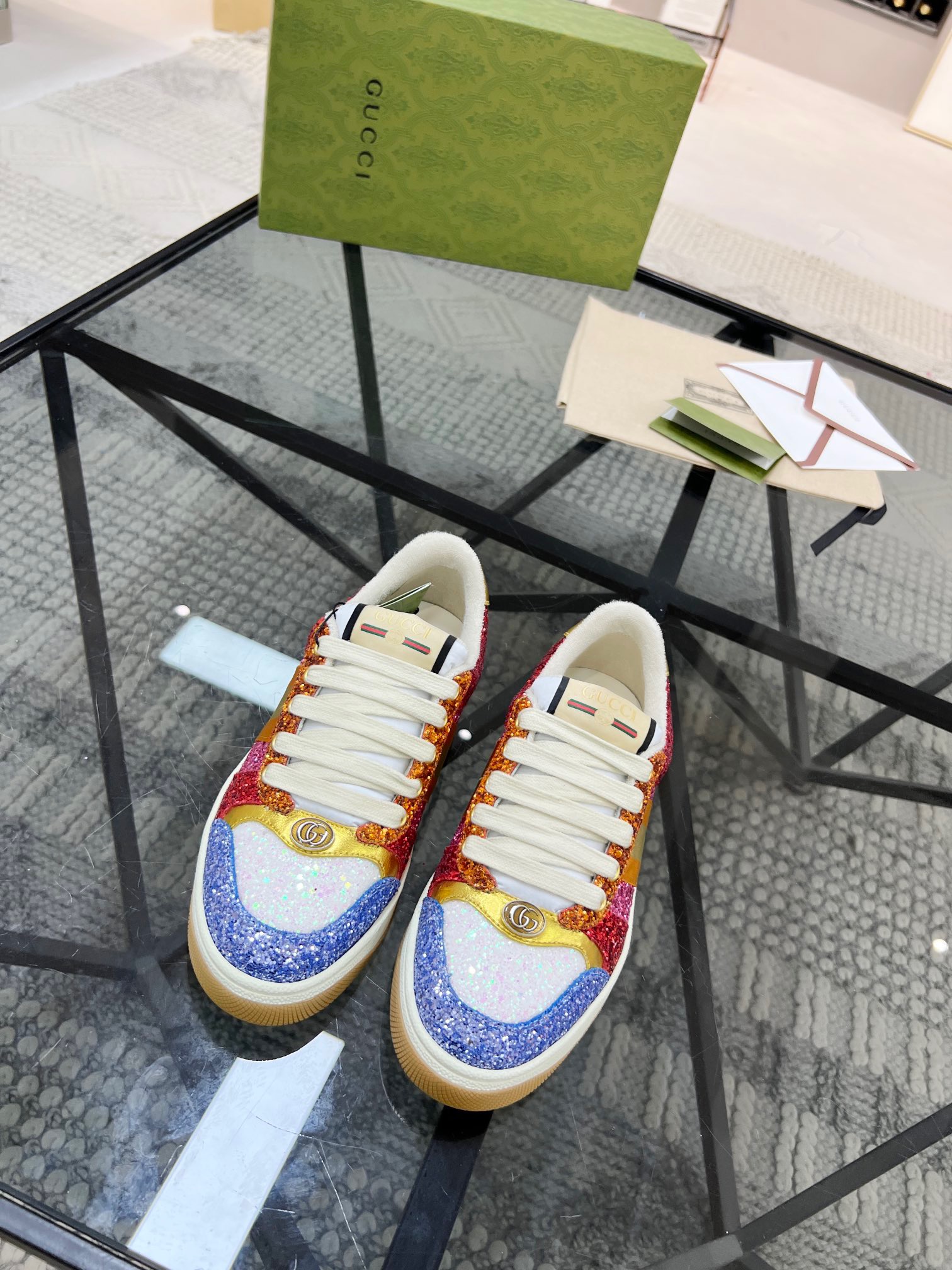 Men Women G*ucci Top Sneaker