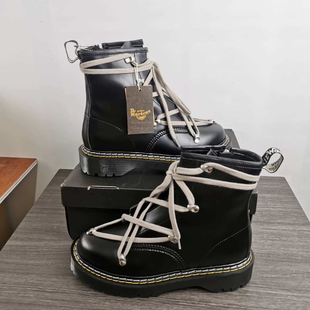 Men Women R*ick O*wens Dr. M*artens Top Sneaker