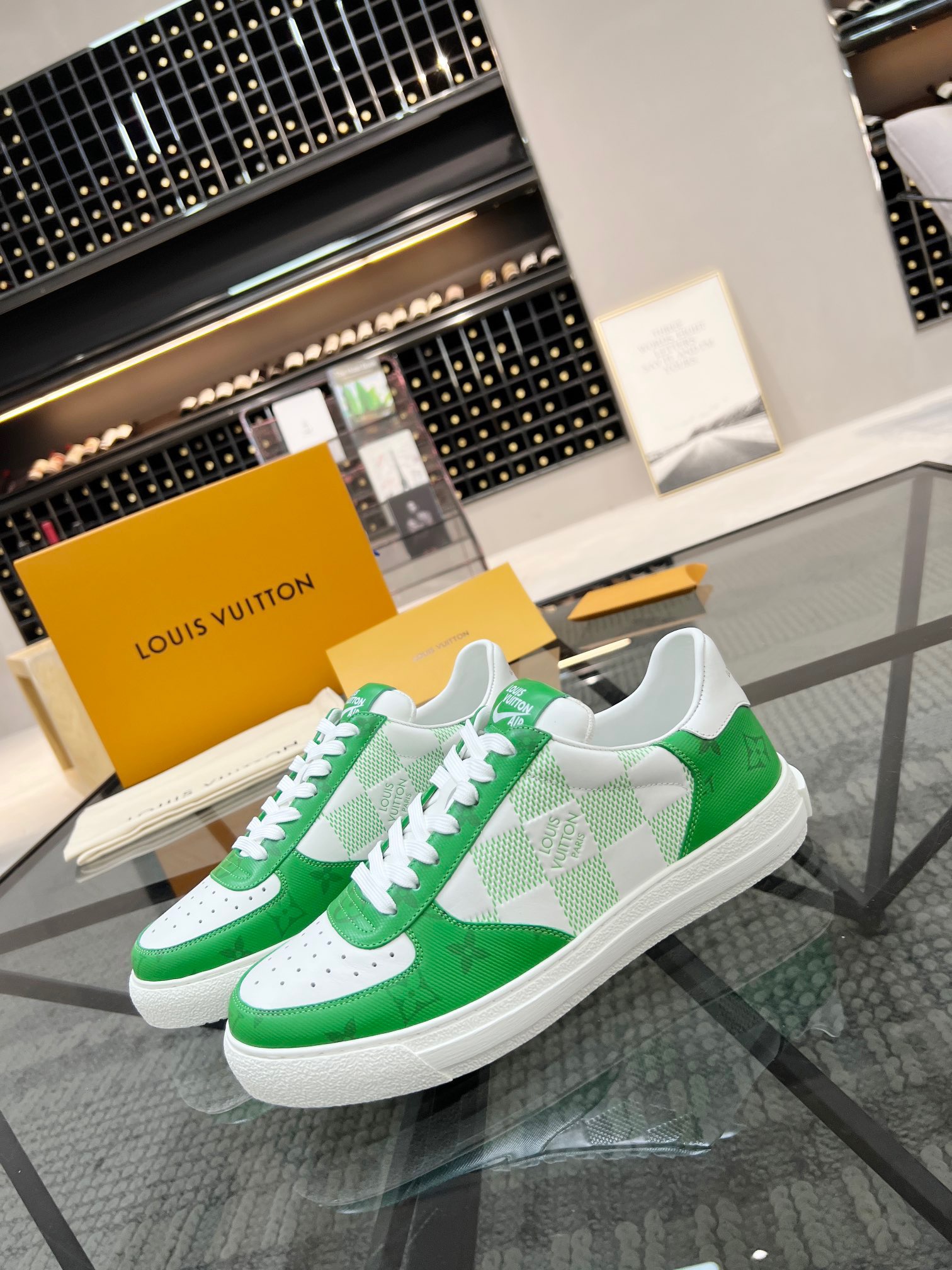 Men L*ouis V*uitton Top Sneaker