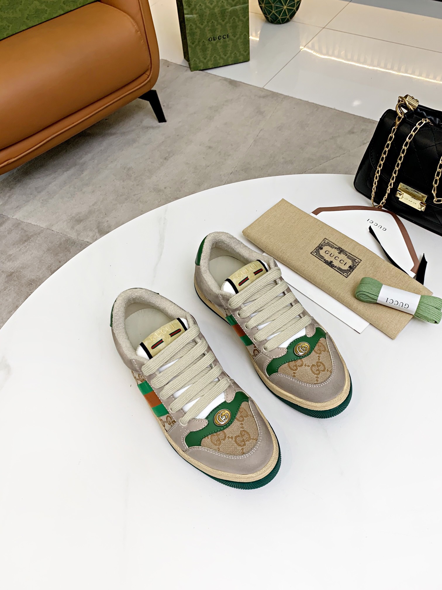 Men Women G*ucci Top Sneaker