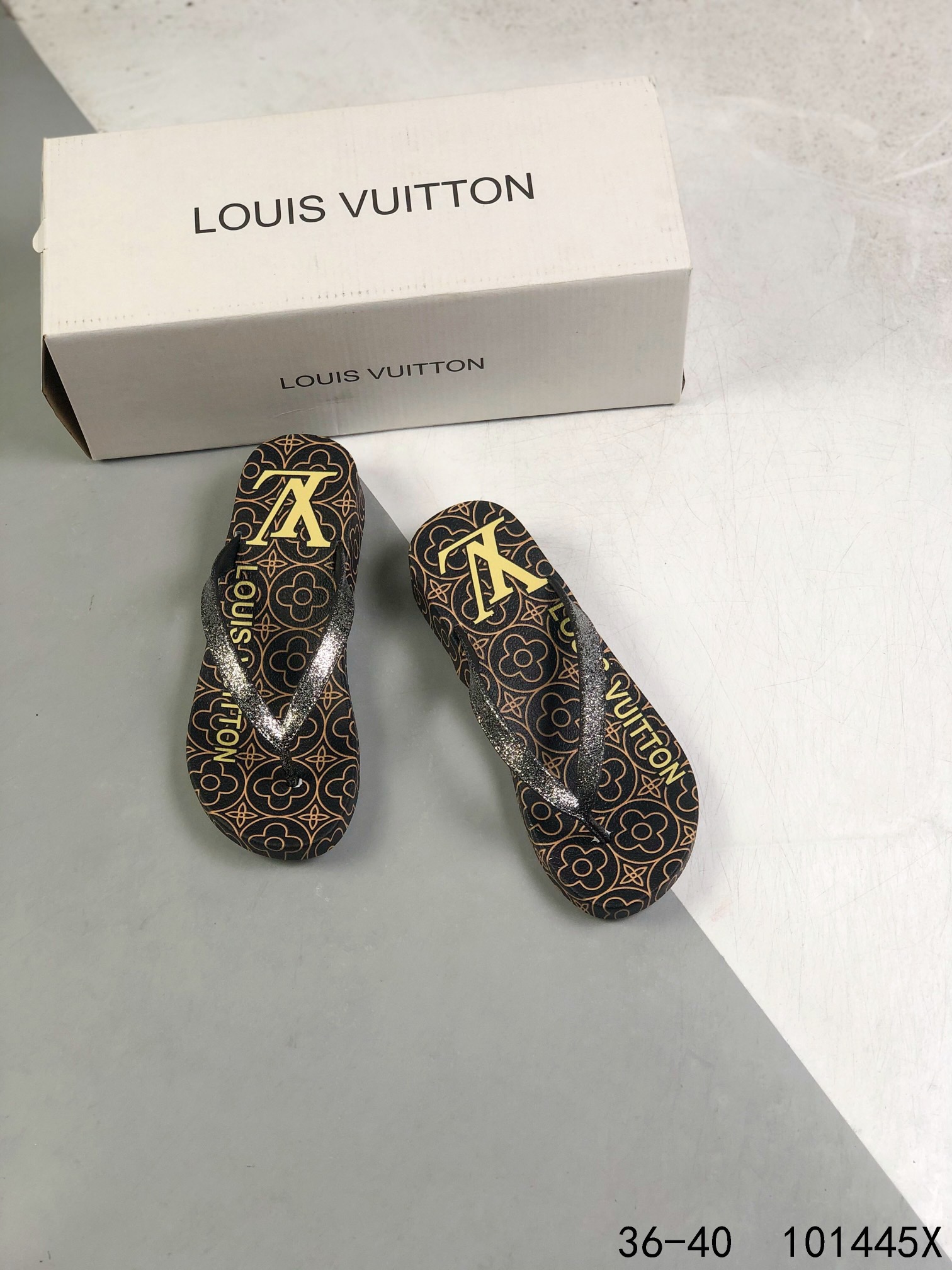 Women L*ouis V*uitton Top Slippers