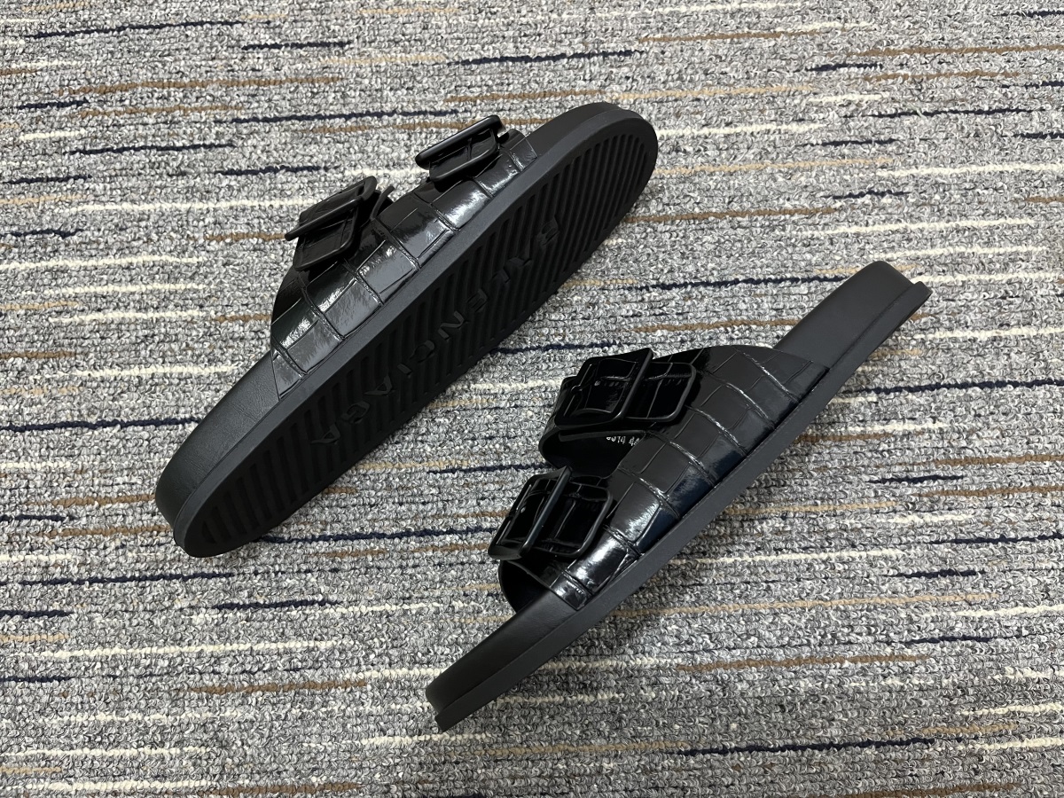 Men B*alenciaga Top Slippers