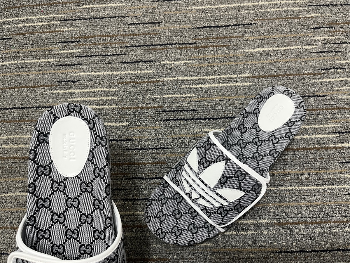 Men Women G*ucci +A*didas Top Slippers